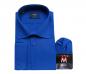 Preview: Slim-fit Herren Hemd Langarm mit Einstecktuch