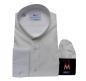 Preview: Stehkragen Mao Herren Hemd Langarm Slim-fit