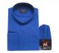 Preview: Stehkragen Mao Herren Hemd Langarm Slim-fit