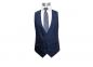 Preview: Slim Fit Herren Anzugweste 2-reihige Knopfleiste