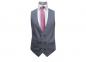 Preview: Slim Fit Herren Anzugweste 2-reihige Knopfleiste