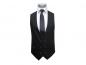 Preview: Slim Fit Herren Anzugweste 2-reihige Knopfleiste