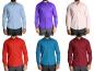 Preview: Herren Slim-fit Hemd mit Einstecktuch Langarm
