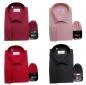 Preview: Slim Fit Herrenhemd mit Einstecktuch Langarm