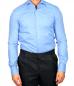 Preview: Herren Slim-fit Hemd mit Einstecktuch Langarm