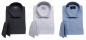 Preview: Haifischkragen Umschlagmanschetten Hemd Slim-fit