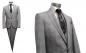 Preview: Karierte Anzug Slim-Fit Glencheck mit Weste