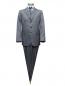 Preview: günstige Herren Anzug mit Weste Grau
