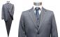 Preview: günstige Herren Anzug mit Weste Grau