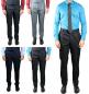 Preview: Herren Hose Anzughose mit Bundfalte