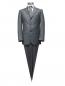 Preview: Modern Fit 3-Knopf Herren Anzug Grau