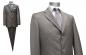 Preview: Herren Anzug 3-Knopf Khaki Grün Modern Fit