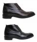Preview: Herren Leder Stiefel Business Freizeit Stiefeletten