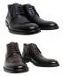 Preview: Herren Leder Stiefel Business Freizeit Stiefeletten