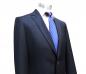Preview: Slim-fit Anzug 2-Schlitz Dunkelblau