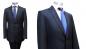 Preview: Slim-fit Anzug 2-Schlitz Dunkelblau
