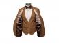 Preview: Slim Fit Herren Anzug mit Weste und Fliege