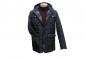 Preview: Herren Steppjacke Parka mit Kapuze