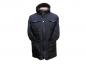 Preview: Herren Steppjacke Parka mit Kapuze