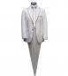 Preview: Herren Slim Fit Hochzeitsanzug Creme