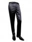 Preview: Barock muster glanz Hose Herren Flat Front