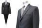 Preview: Herren Anzug mit Weste Anthrazit Modern Fit