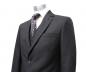 Preview: Herren Anzug mit Weste Schwarz Modern Fit