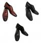 Preview: Herren Leder Schuhe Schnürschuhe