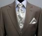 Preview: Plastron (Krawatte) mit Einstecktuch