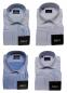 Preview: Fischgrät Slim-fit Herren Hemd Langarm