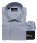 Preview: Fischgrät Slim-fit Herren Hemd Langarm