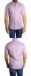 Preview: Herren streifen Slim fit Hemd Kurzarm