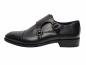 Preview: Monkstrap Leder Schuhe Herren 2 Schnallen