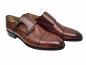 Preview: Monkstrap Leder Schuhe Herren 2 Schnallen