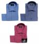 Preview: Herren Vichy Hemd Slim-fit Lang Arm