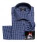Preview: Herren Vichy Hemd Slim-fit Lang Arm