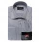 Preview: gestreiftes Herren Hemd Slim-fit Lang Arm