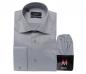 Preview: gestreiftes Herren Hemd Slim-fit Lang Arm
