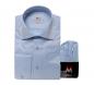 Preview: gestreiftes Herren Hemd Slim-fit Lang Arm