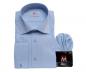 Preview: Uni Streifen Herrenhemd Slim-fit Lang Arm