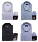 Preview: Extra Langarm Herren Hemd Regular
