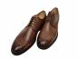 Preview: Herren Leder Schuhe Bequem Runde Form