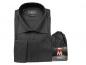 Preview: Extra Langarm Hemd Slim-fit Schattenstreifen