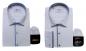 Preview: Slim-fit Herren Hemd Modern Langarm