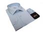 Preview: Slim Fit Langarm Herrenhemd Struktriert