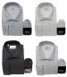 Preview: Slim Fit Langarm Herrenhemd Struktriert