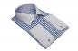 Preview: Winchester Kragen Hemd gestreift Slim Fit Langarm