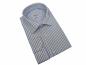Preview: Langarmhemd Herren Hemd Slim fit Kariert