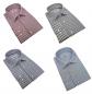 Preview: Langarmhemd Herren Hemd Slim fit Kariert