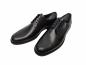 Preview: Herren Anzugschuhe Schwarz Echtleder